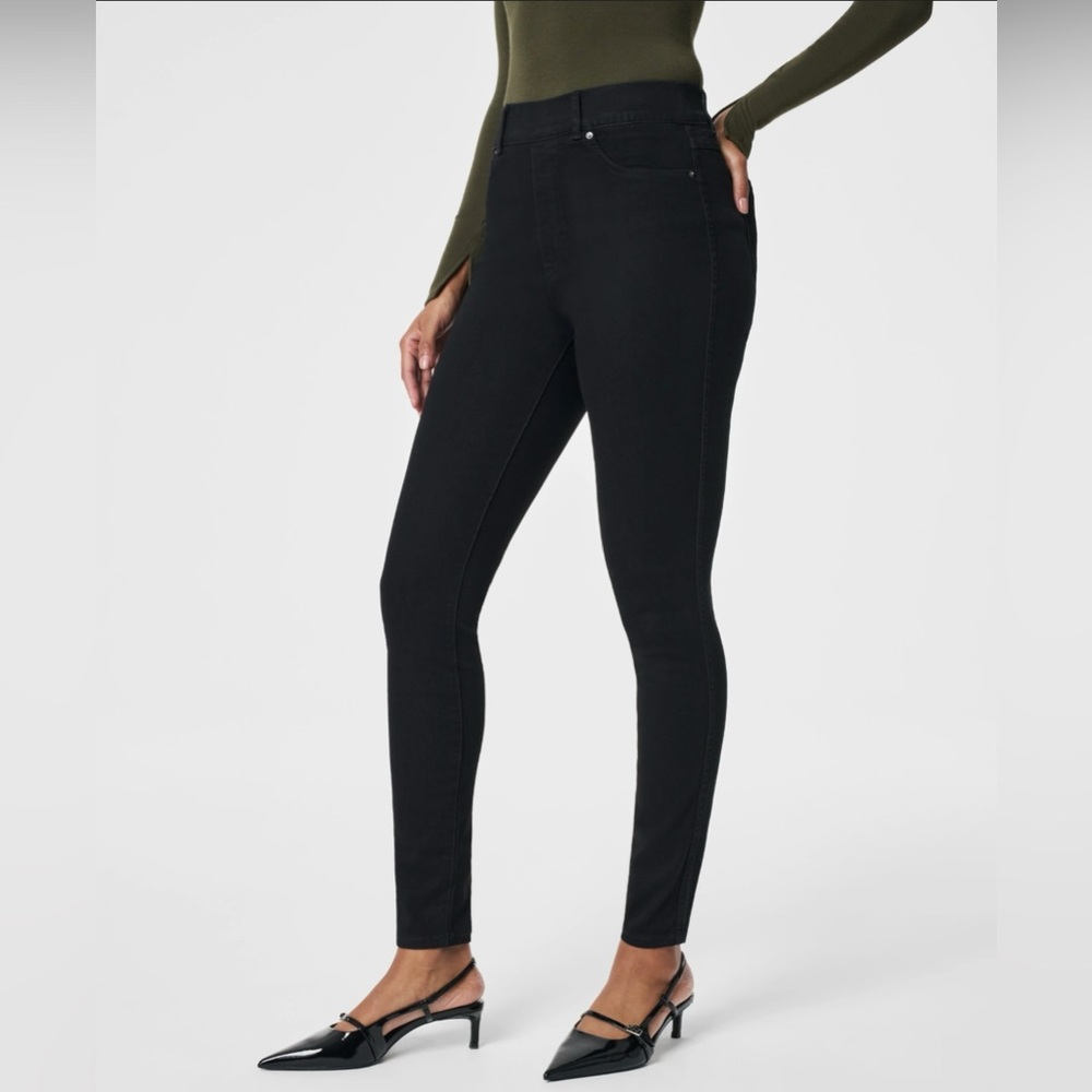 SPANX Ankle Skinny Jeans Small Black